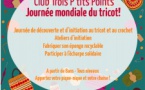 Journée mondiale du tricot - Animations avec le Club Trois P'tits Points