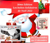 L'opération officielle des Boîtes Solidaires de Noël édition 2022