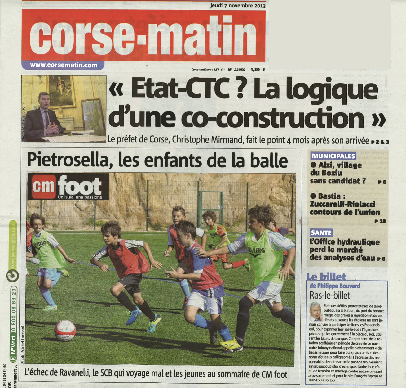 07/11/2013 - Corse Matin