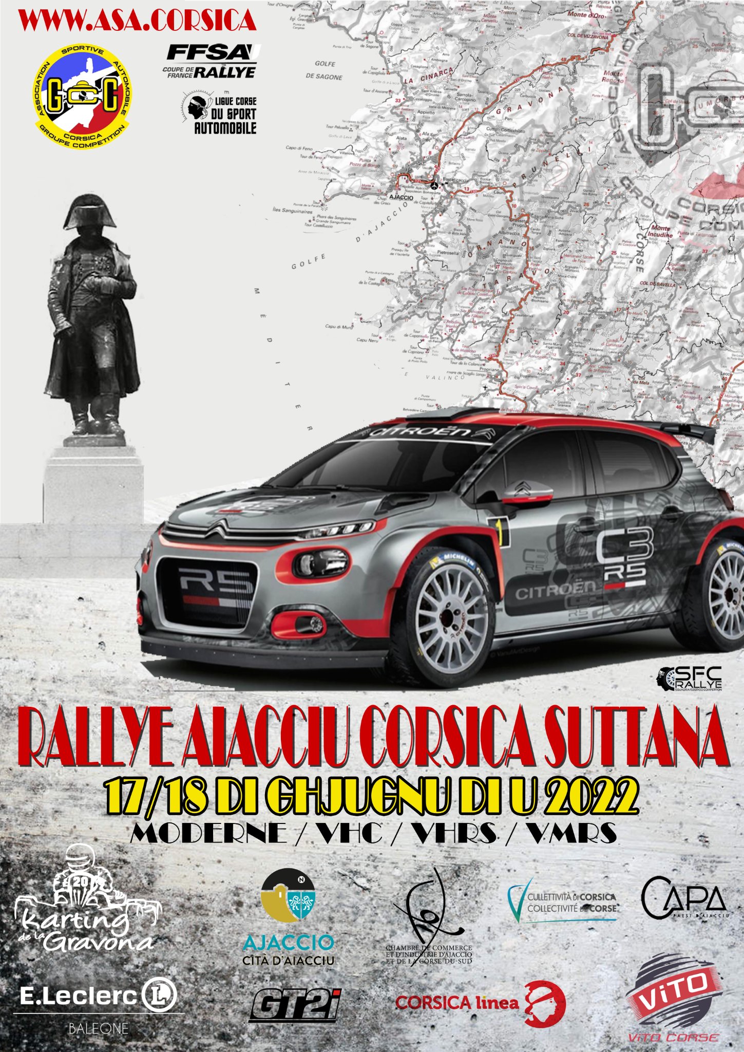 Rallye Aiacciu Corsica Suttana - Le 18 juin à Pietrosella