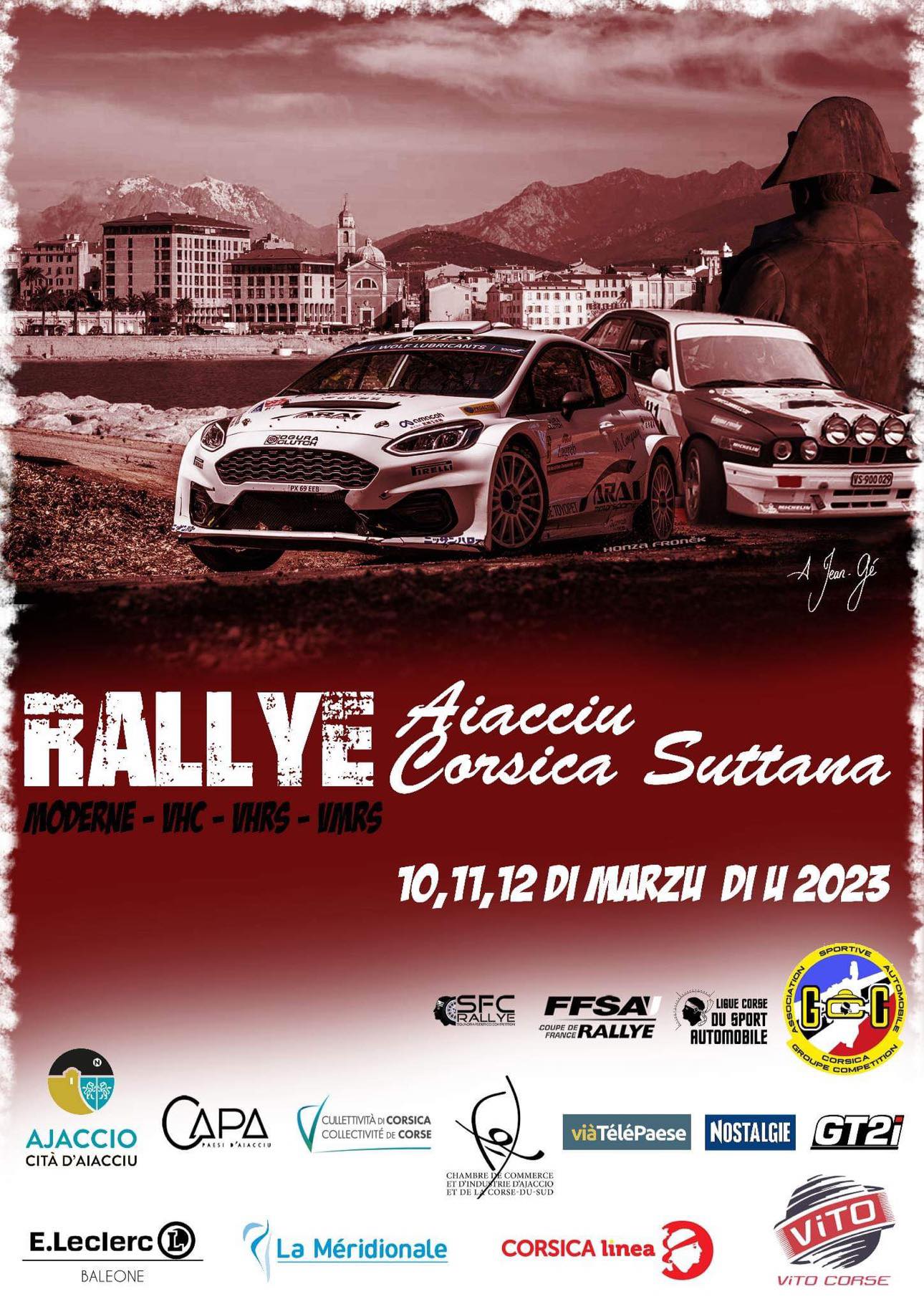Rallye Aiacciu Corsica Suttana A Pietrosella samedi 11 mars