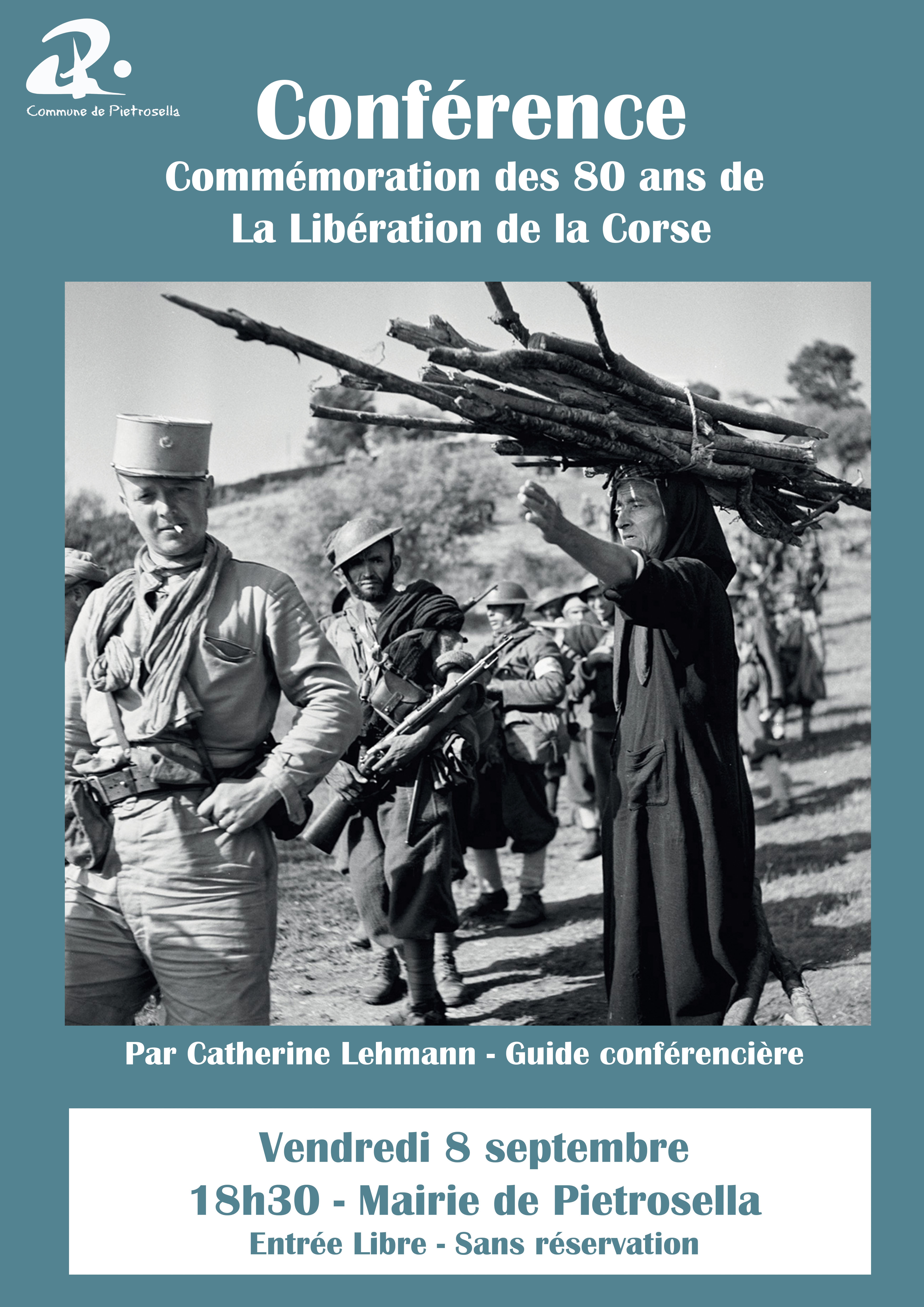 Conférence pour la commémoration des 80ans de la LIBERATION DE LA CORSE