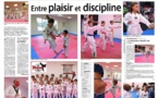 Magnifique double page sur le Club de Taekwondo de Pietrosella - Corse Matin du 2 décembre 2021