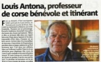 09/05/2014 - Corse Matin a rendu un hommage mérité à Louis Antona